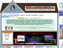 Tablet Screenshot of 3blindmiceshow.com